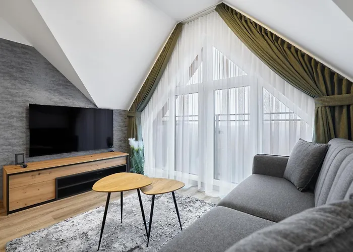 Attic By Mountain Ways Loučná pod Klínovcem